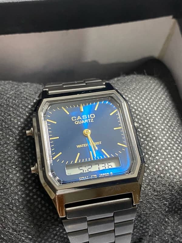 Casio-Aq-230GG Old Money style 2