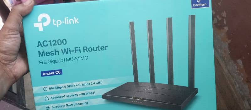 Tp link wifi router AC 1200 mesh 3