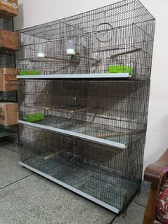 4 ft partition folding cage for birds