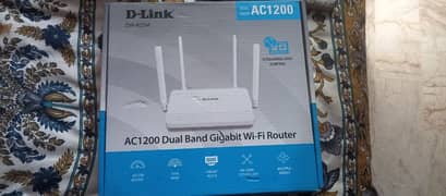 D-Link dual band gigabit wifi router