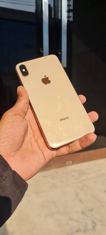 iPhone XS Max PTA approved 64gb battery health 75 for sale 0