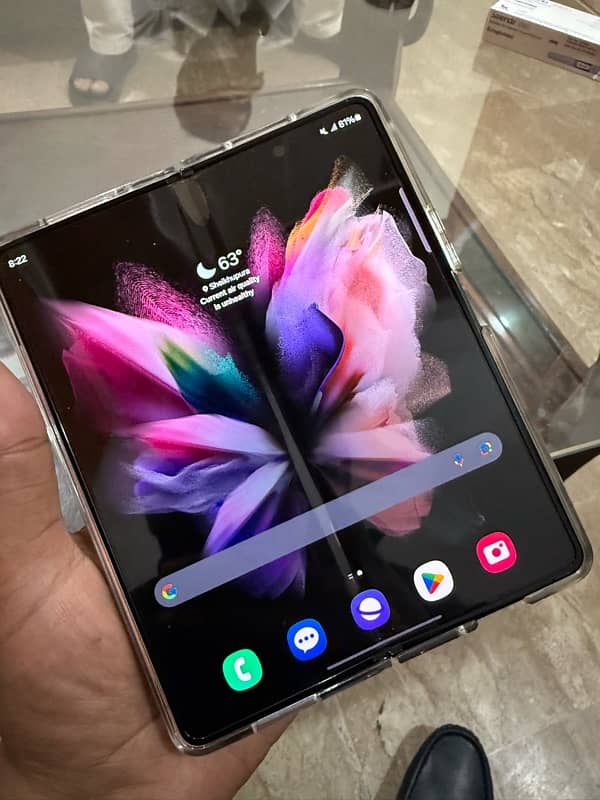 Samsung Galaxy Z Fold 3 10/10 Online Approved 2