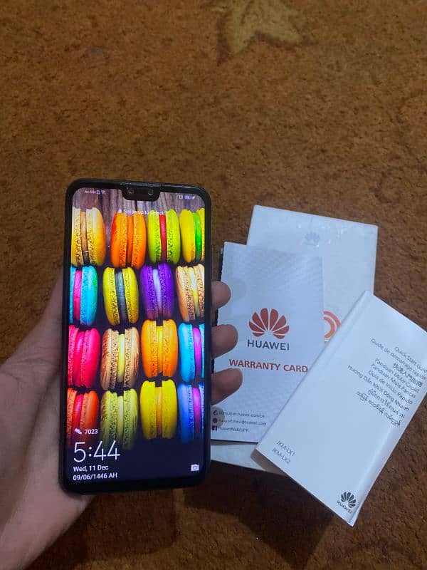 Huawei y9 2019 With Box Original panel Ha 2