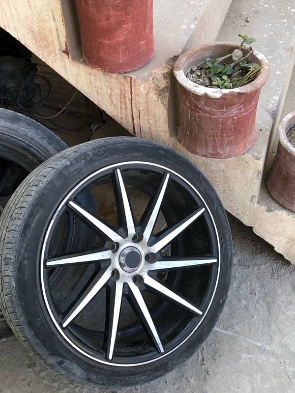 vossen 18 inch alloys with tyres 0