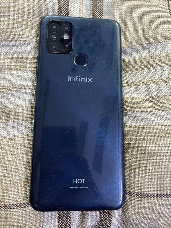 Infinix Hot 10 PTA APPROVED 4/128 GB WITH BOX 0