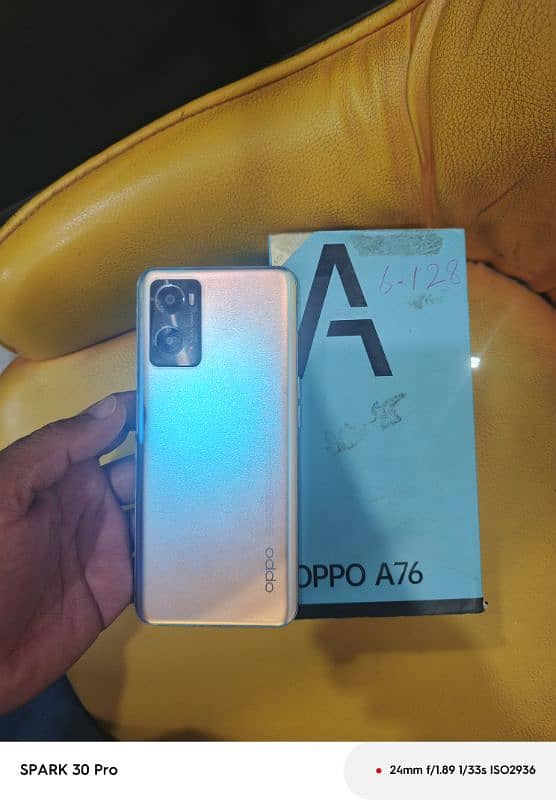 oppo a76 ram 6.128 box charge 7 ha 0