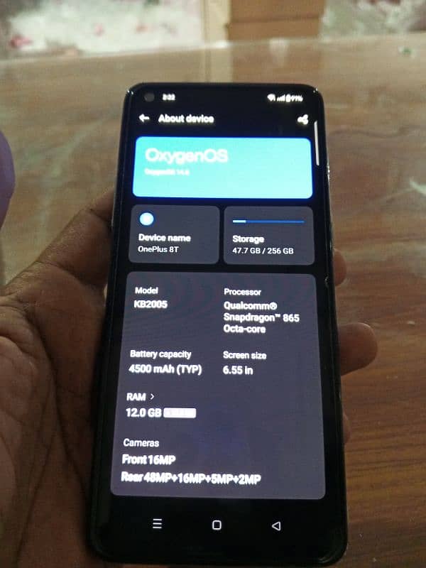 OnePlus 8t 4