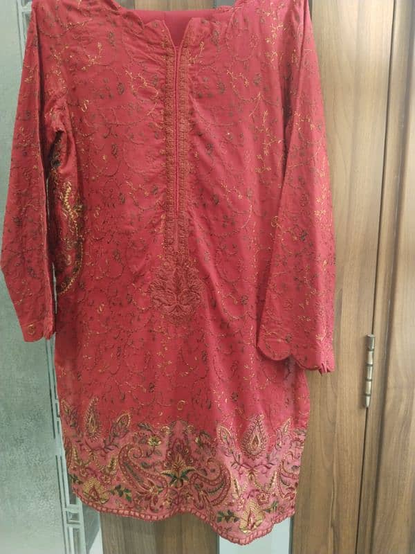 zara shahjahan brand new embroidered outfit 2