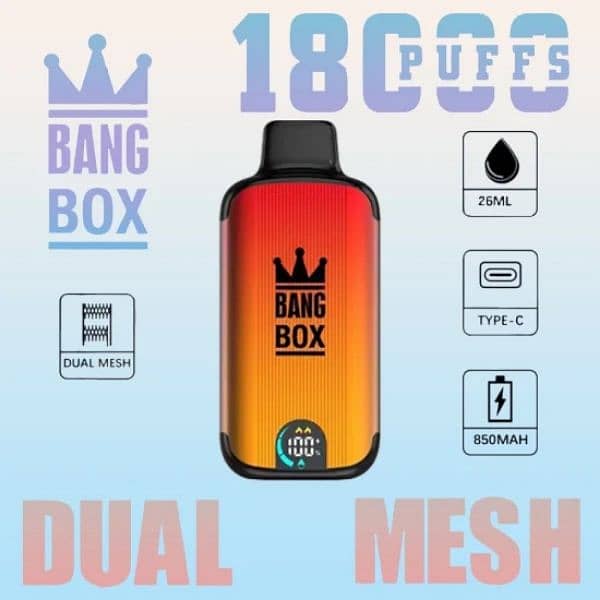 Bang Box 18000 Puffs New Product LED Display Disposable Vape 3