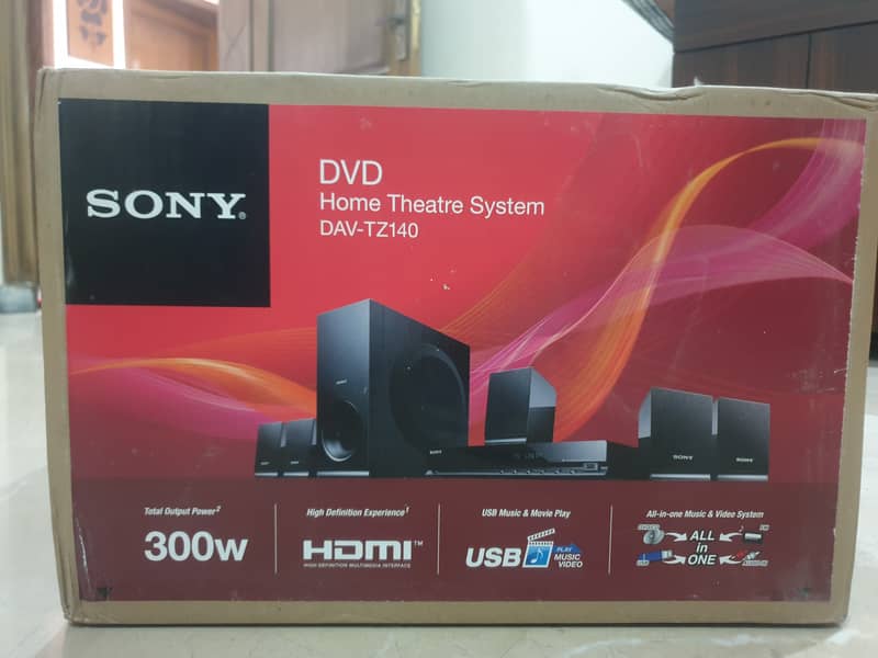 New Sony DAV-TZ140 Theatre System 0