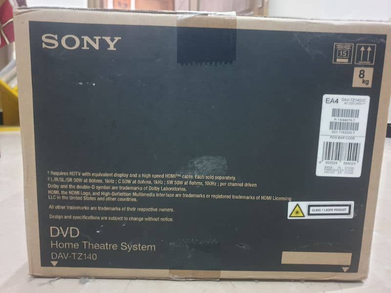 New Sony DAV-TZ140 Theatre System 2