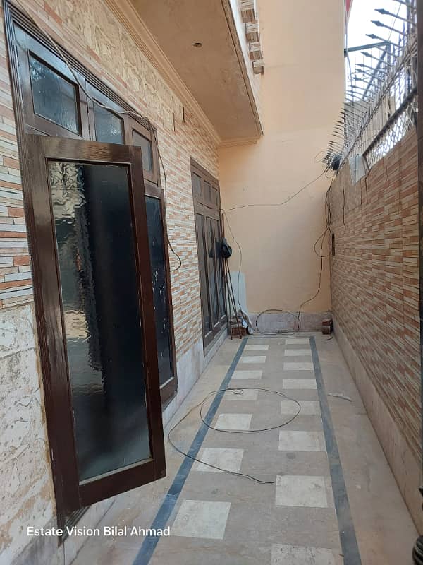 5 Marla Ground floor portion available for rent back side girls university Madina Town 1