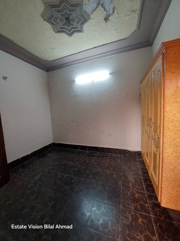 5 Marla Ground floor portion available for rent back side girls university Madina Town 3