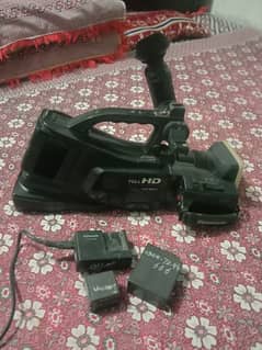 video camera battery and bags for sale condition is best