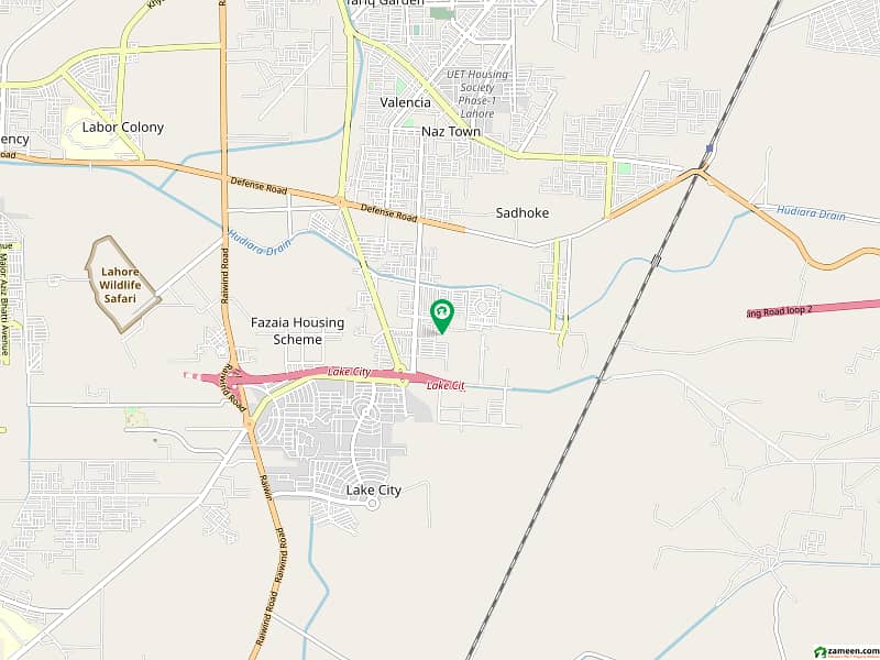 10 Marla best location plot for sale in khayaban e Amin lahore 0