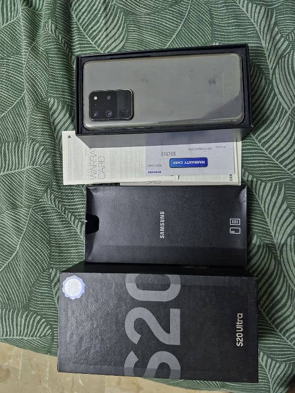 samsung S20 Ultra 12/128 Officially PTA Approved Like Brand new. 0