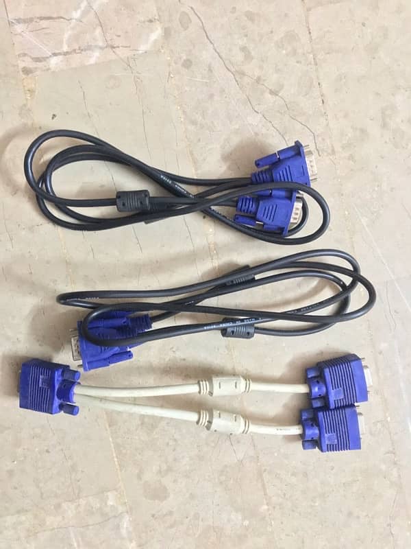 VGA cables and VGA Y Cable 0