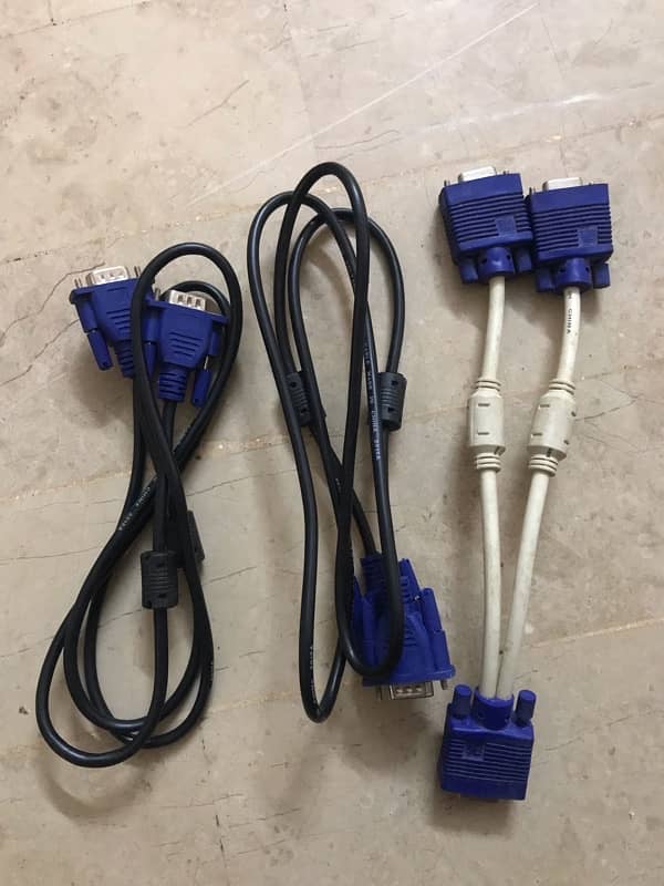 VGA cables and VGA Y Cable 2