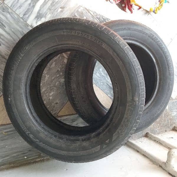 2 car tyres for sale siz 15 1