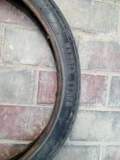 Cd 70 front tyre with tube