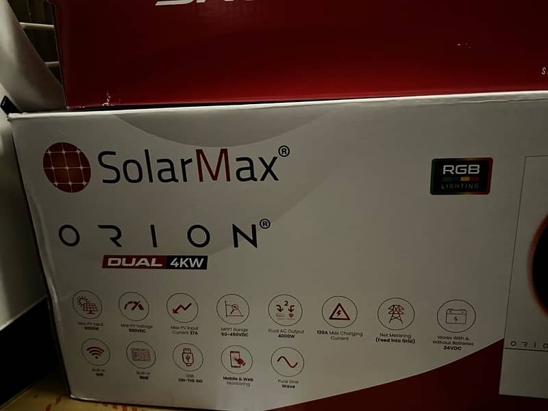 SolarMax 4KW Dual - PV5000 Hybrid Solar Inverter 2