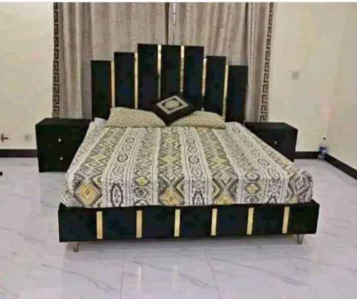 double bed set|sheesham wood bed set|king size|furniture 5