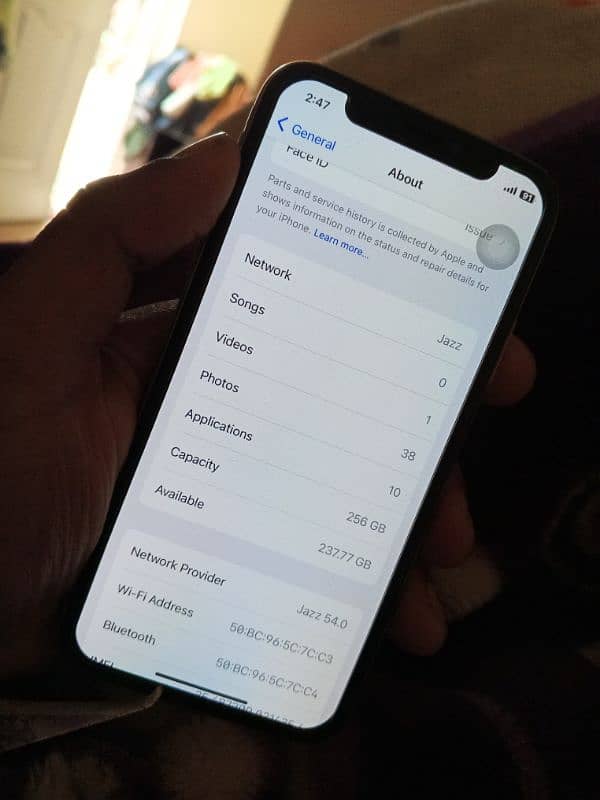 Iphone X 256 gb 2