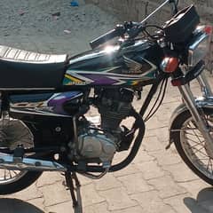 Honda 125 2020 model Golden nomber