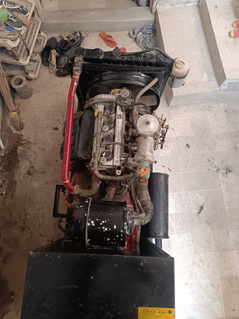 Toyota 1000 CC (Vitz)  7.5 KW & 10 KVA danmo Generator (No Battery) 4