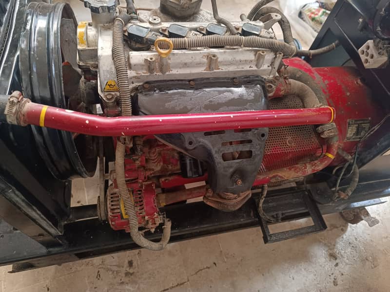 Toyota 1000 CC (Vitz)  7.5 KW & 10 KVA danmo Generator (No Battery) 8