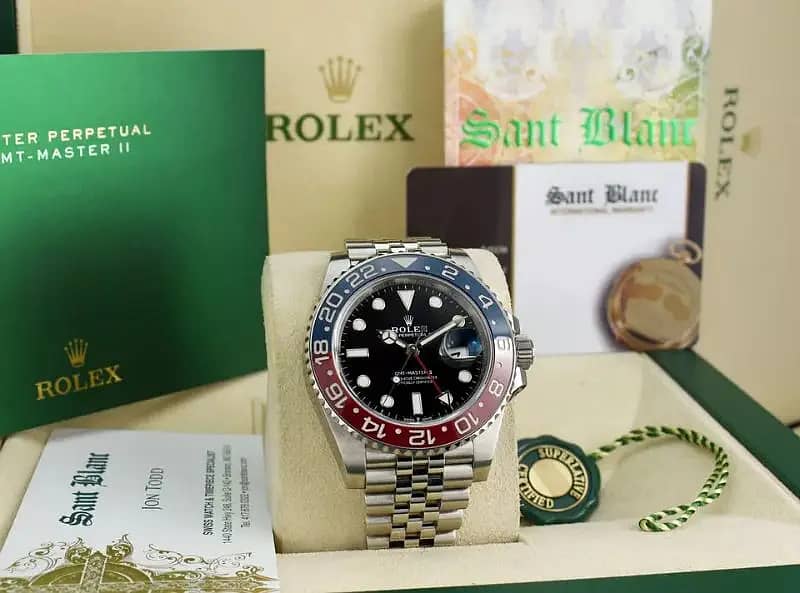 Rolex gmt master 2 Pepsi 2024/Jubilee chain/Luxry Watch/Sobi's Watches 5