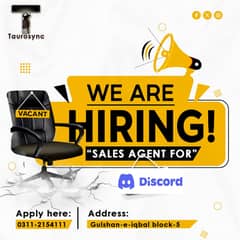 Sales Agents (Male & Female - Fresh Candidates Welcome)