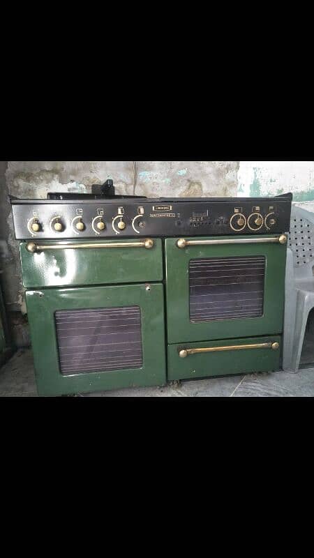 4 burners 2 hot plates 2 oven and with one grill stove for sale 0