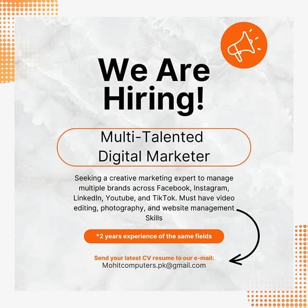 Social Media Expert Wanted –Reels, Writing, Editing, Photography Skill 0