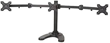 Triple Monitor Stand – Fits 14'' to 30'' Screens | Sturdy & Adjustable 2