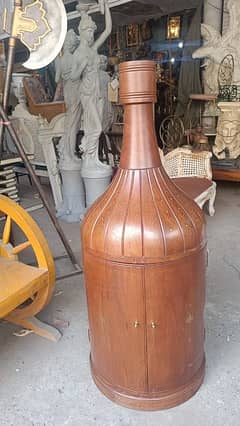 wooden bar cabinet