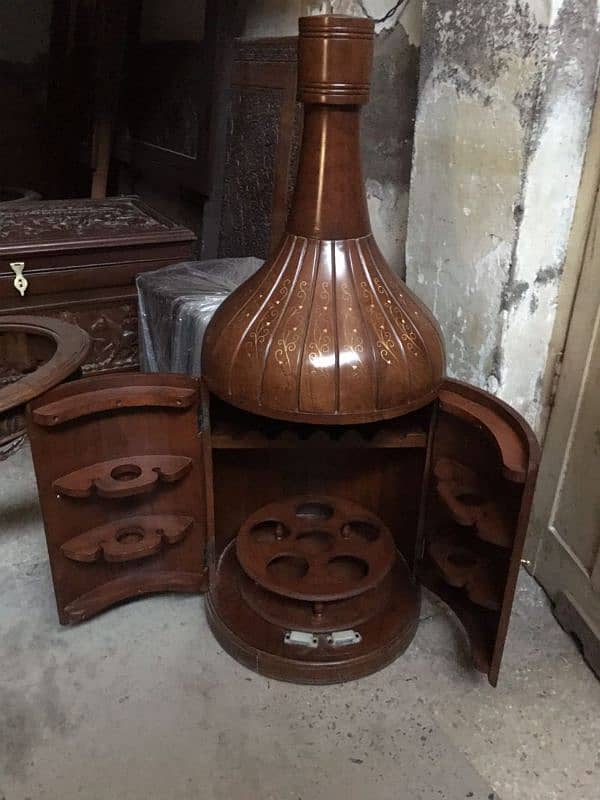 wooden bar cabinet 4