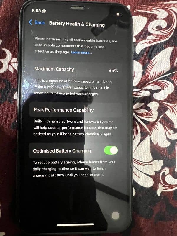 i phone 11 non pta 83%battery health 3 month sim 3