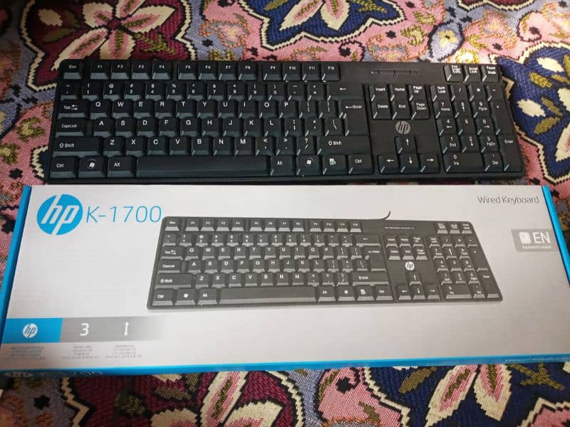 Hp K-1700 Wired Keyboard 0