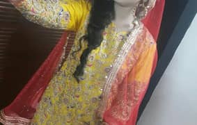 mehndi dress