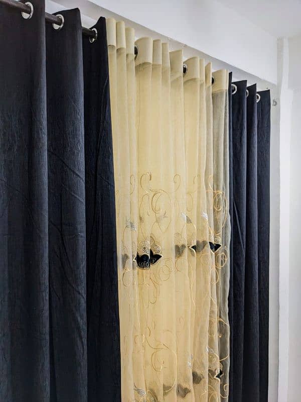 Mash Up (EXPORT ORGANZA & Plain Jackard CURTAINS) 0