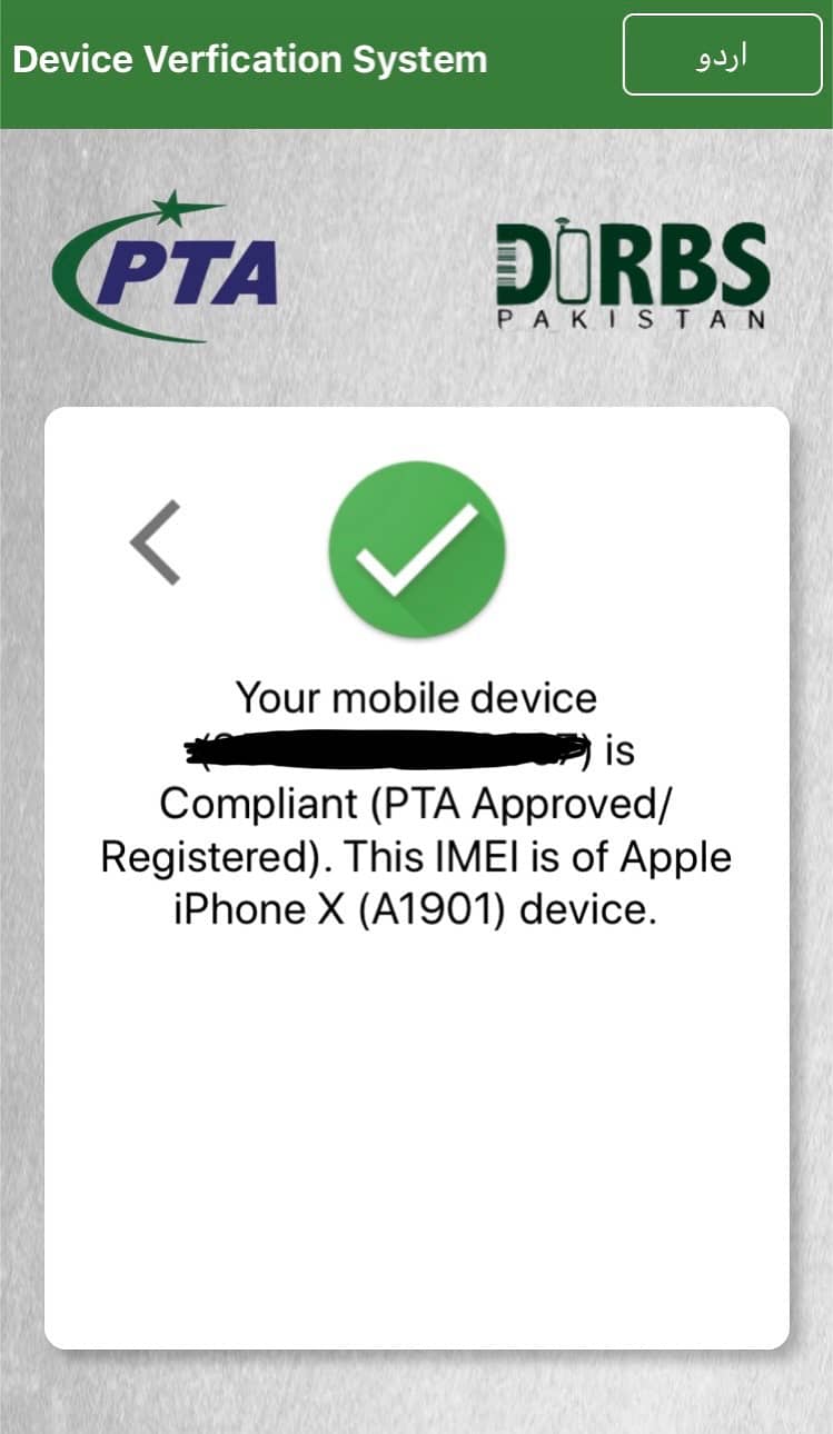 Apple iPhone X Jv Pta Approved 9