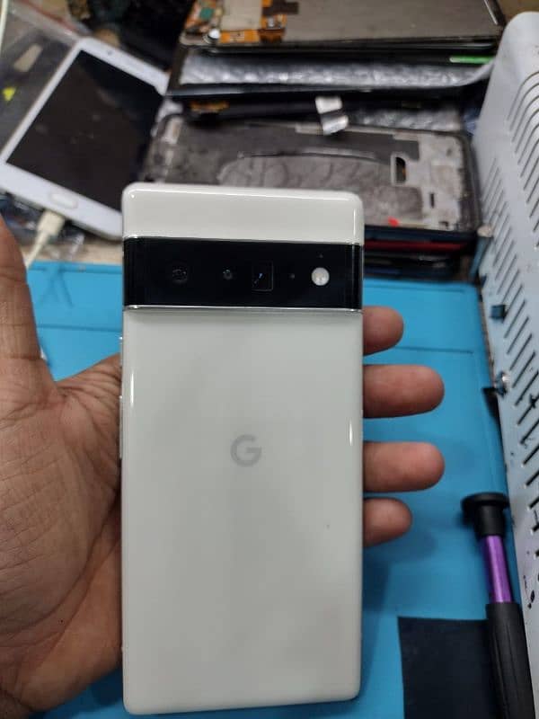 google pixel 6 pro saff pcs hai all okay 2