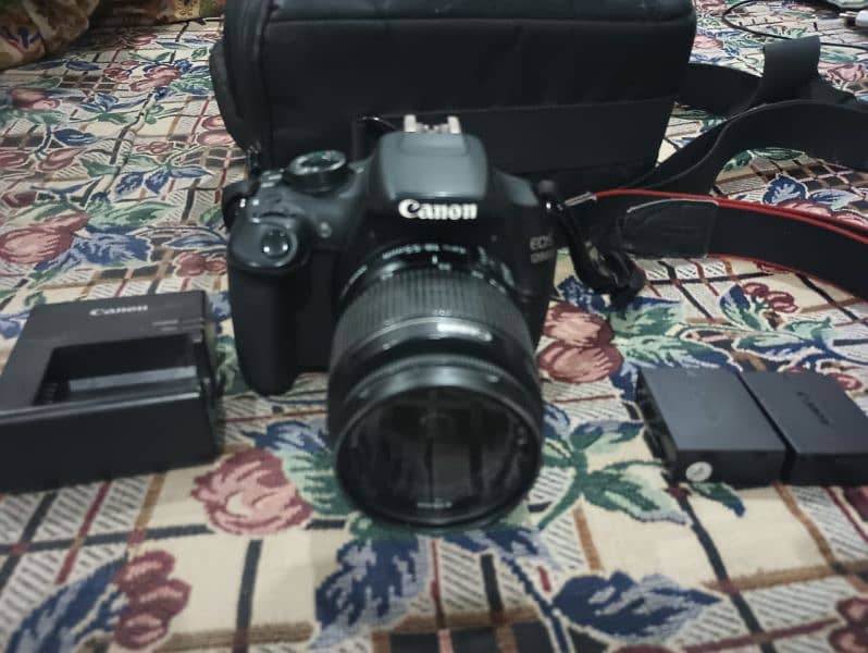 Canon 1200D with Kit Lens + Accessories 1