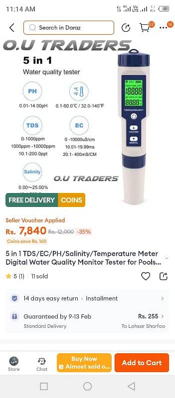 water TDS check quality tester 4