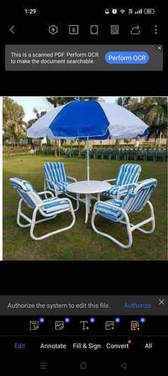 outdoor furniture