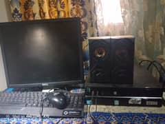 Pc i3 Computer LCD kybord mose