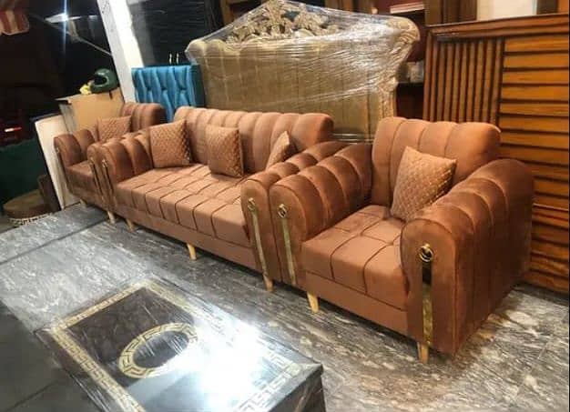 7 seater sofa set /customize sofa/velvet sofa/luxury sofa set 5