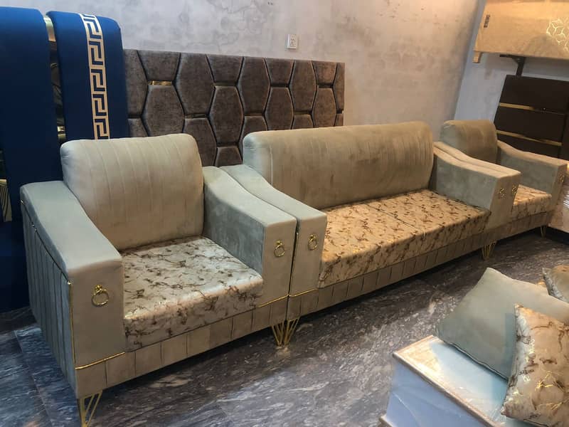 7 seater sofa set /customize sofa/velvet sofa/luxury sofa set 11