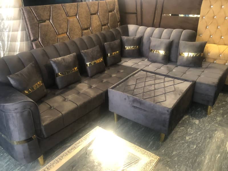 7 seater sofa set /customize sofa/velvet sofa/luxury sofa set 10